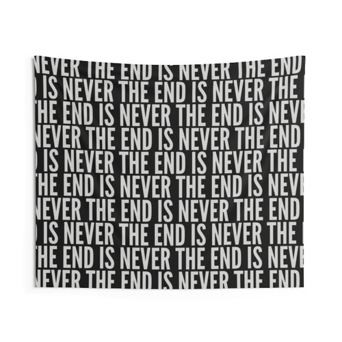 The End is Never The End Video Game Tapestry