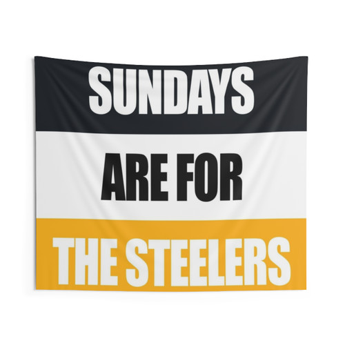 Sundays Are For The Pittsburgh Steelers Tapestry