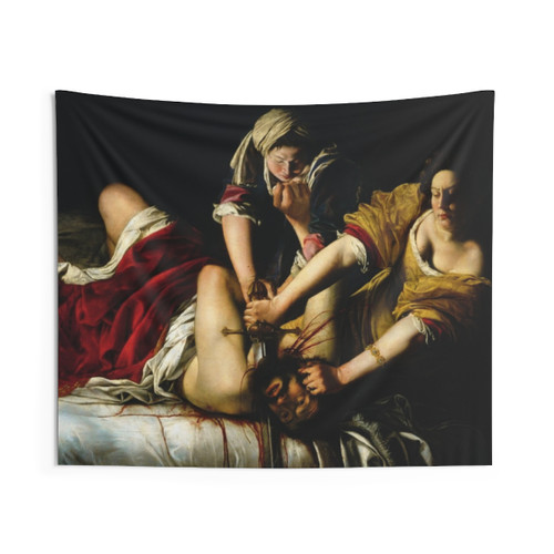 Artemisia Gentilesci Judith Slaying Holofernes Tapestry