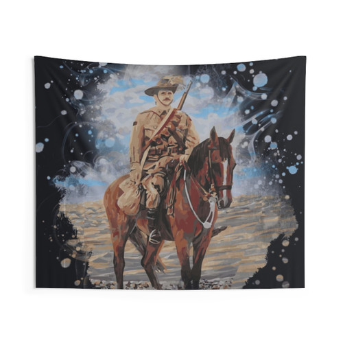 Australian Light Horse Tapestry Wall Hanging