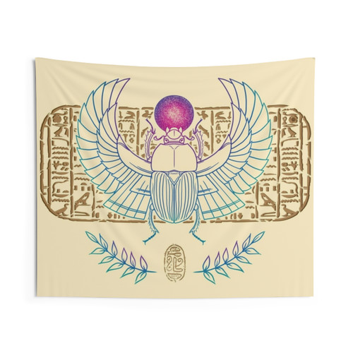Egyptian Beetle Tapestry