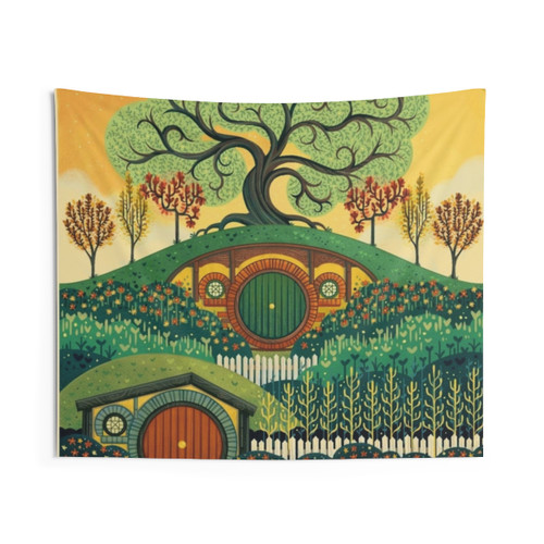 Visit the Shine Poster-1 Tapestry