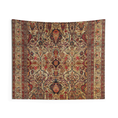 Lavar Kirman Persian Rug Tapestry