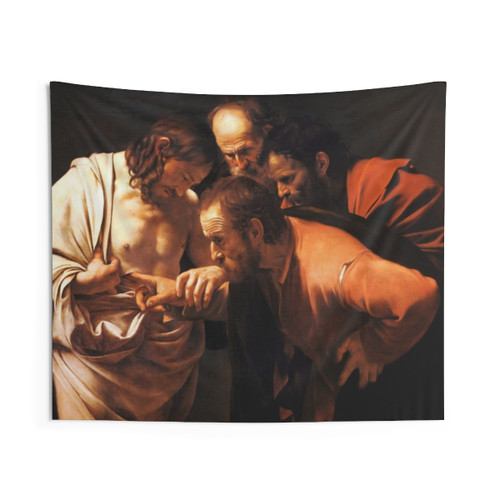 Caravaggio's The Incredulity of Saint Thomas Tapestry