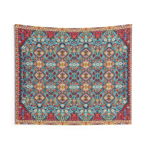 Antique Moroccan Style Tapestry Wall Hanging