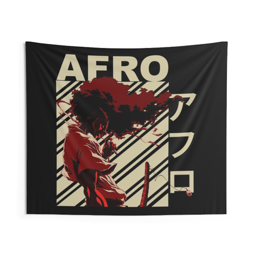 Afro Vintage Art Tapestry