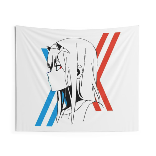 Darling In The Franxx Zero Two Anime Tapestry