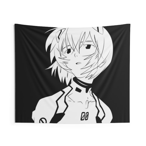 Rei Ayanami EVA 00 Tapestry - Neon Genesis Evangelion Art