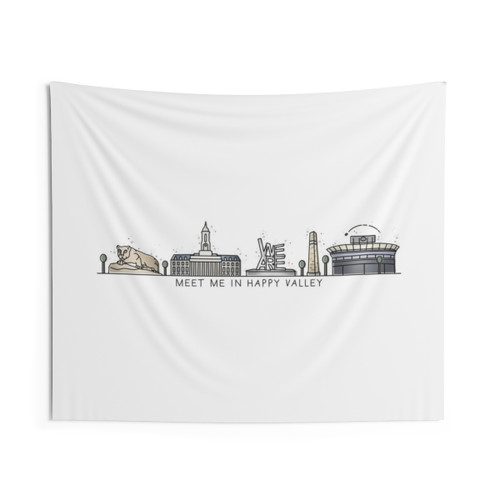 Penn State Happy Valley Tapestry