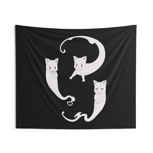 Tube Kittens Anime Tapestry