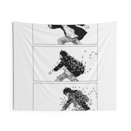 Nijigahara Holograph Butterflies Tapestry