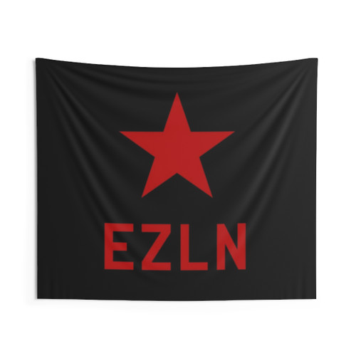 EZLN Flag Zapatista Tapestry