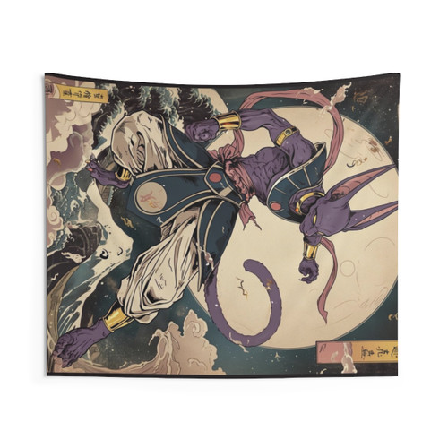 Beerus the Destroyer Anime Tapestry