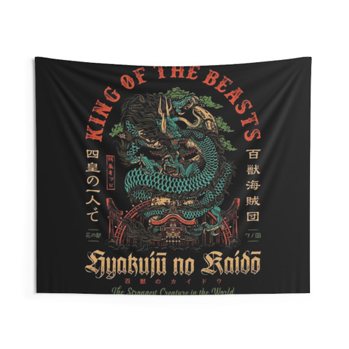 One Piece Kaido Tapestry - King of the Beasts