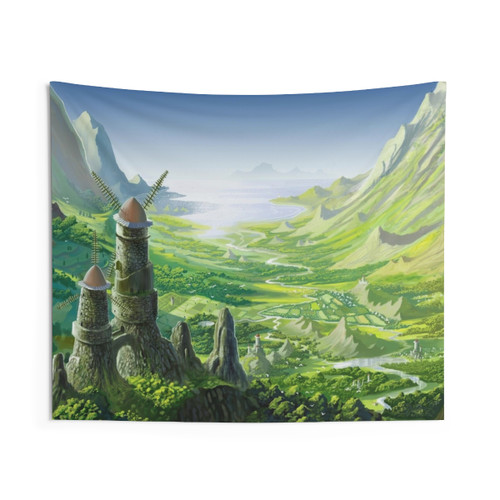 The Valley of the Wind Anime Landscape Tapestry