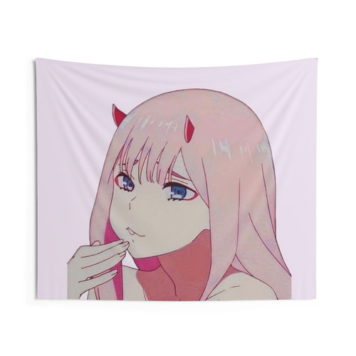 Zero Two Tapestry - Darling in the Franxx Anime Wall Decor