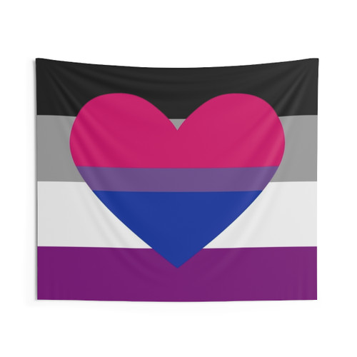 Ace and Bi Pride Tapestry