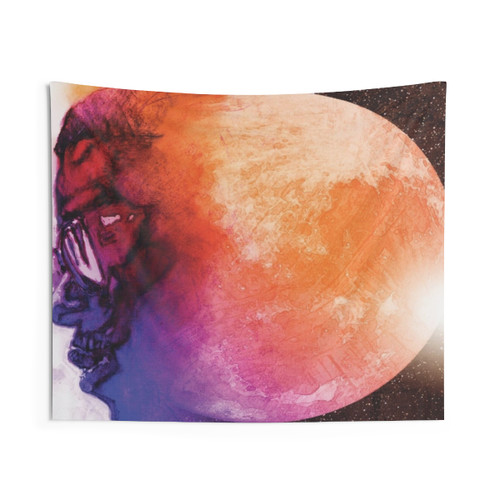 Man on the Moon Album Cover Tapestry