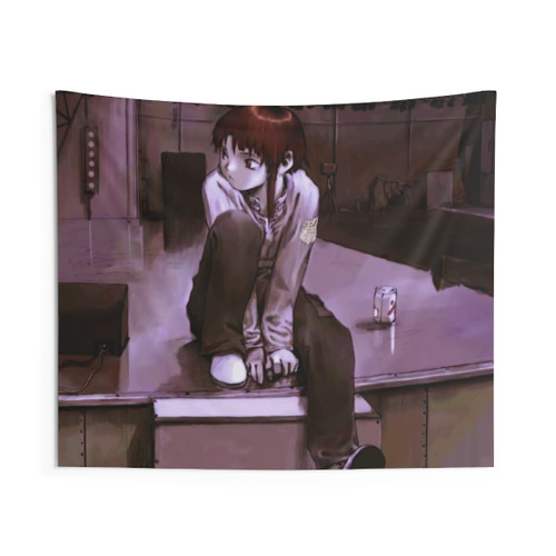 Slacker Lain Anime Tapestry