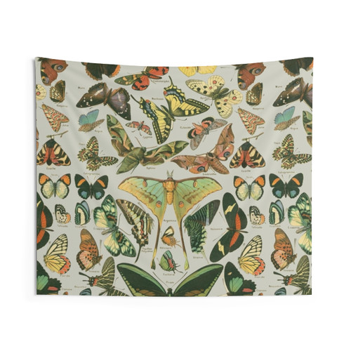 Vintage Butterfly Pattern Tapestry