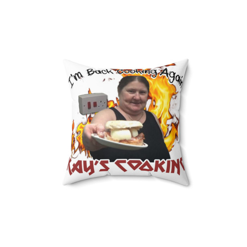 Kay's Cooking YouTube Inspired Decorative Pillow