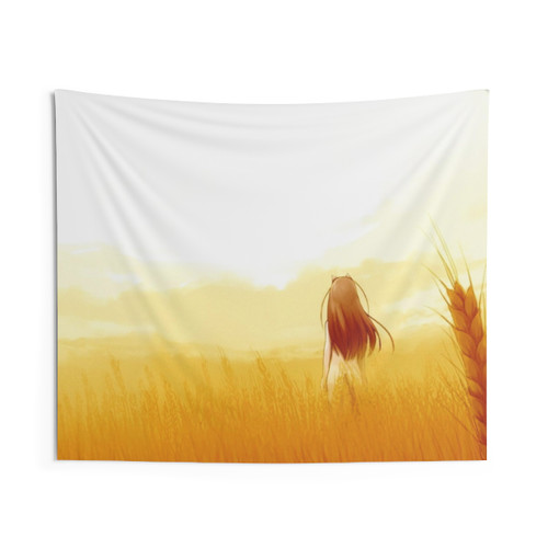 Spice and Wolf Anime Tapestry Featuring Holo the Wise Wolf