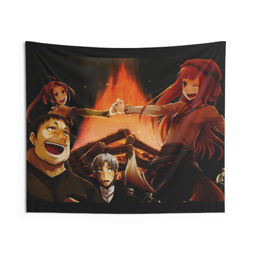 Horo and Lawrence Spice and Wolf Tapestry