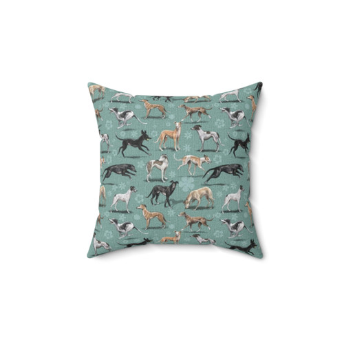 Greyhound Breed Decorative Pillow