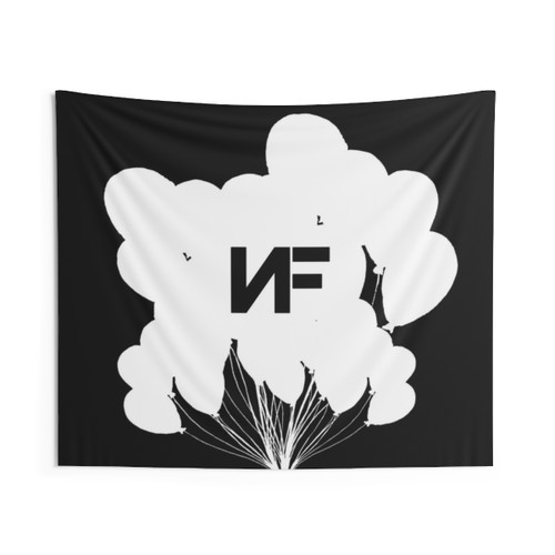 NF Balloons (White Logo) Tapestry - Nate Feuerstein Fan Art