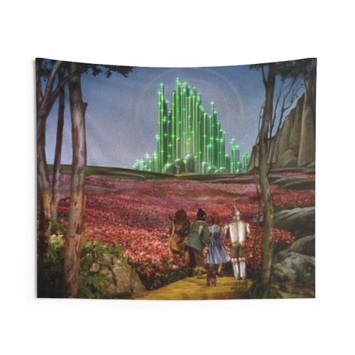 The Wizard of Oz Emerald City Landscape Tapestry