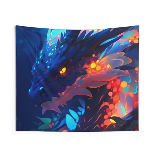 Fantasy Ocean Dragon Tapestry