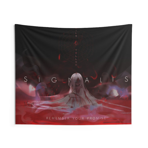 Signalis Alone Tapestry - Sci-Fi Anime Decor