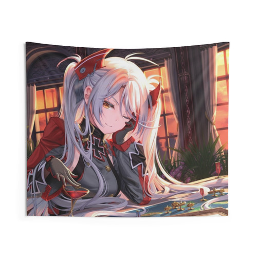 Azur Lane Prinz Eugen Tapestry - Cute Anime Girl Wall Art