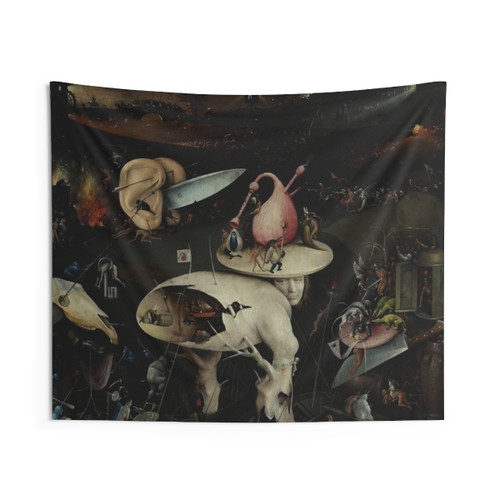 Hieronymus Bosch Tapestry Depicting the Garden of Earthly Delights