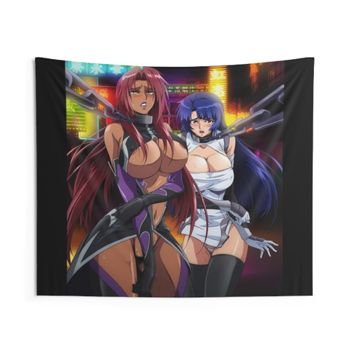 Taimanin Murasaki Hentai Tapestry Featuring Hell Knight Ingrid
