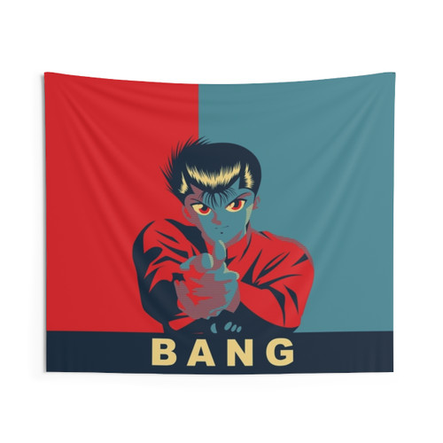 Yu Yu Hakusho 'B A N G' Anime Tapestry