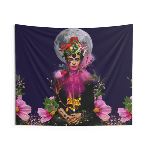 Frida Kahlo-Inspired Tapestry Wall Decor