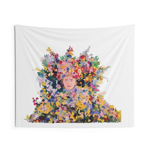 The Midsommar May Queen Tapestry - Psychedelic Horror Art