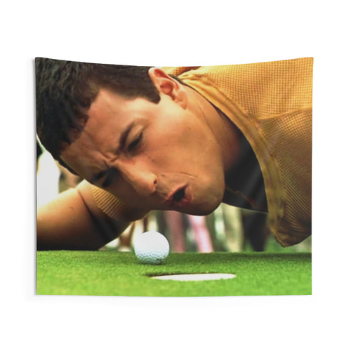 Funny Golf Themed Wall Tapestry