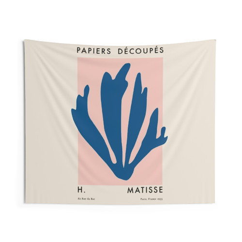 Matisse Gallery Exhibition Vintage Tapestry