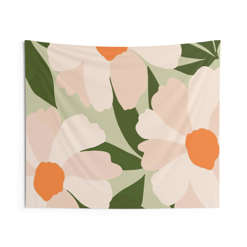 Floral Greenery Tapestry - Freya's Flower Design