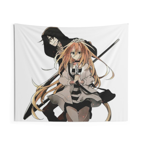Angels of Death Anime Tapestry Wall Hanging