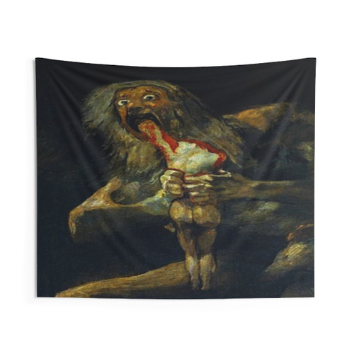 Francisco Goya Saturn Devouring His Son Tapestry