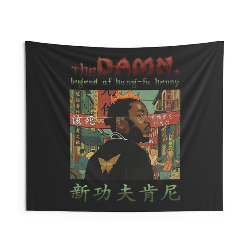 Kung Fu Kenny Tapestry - The Legend of Kung Fu Kenny