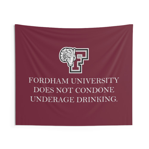 Fordham University Tapestry - College Dorm Room Decor