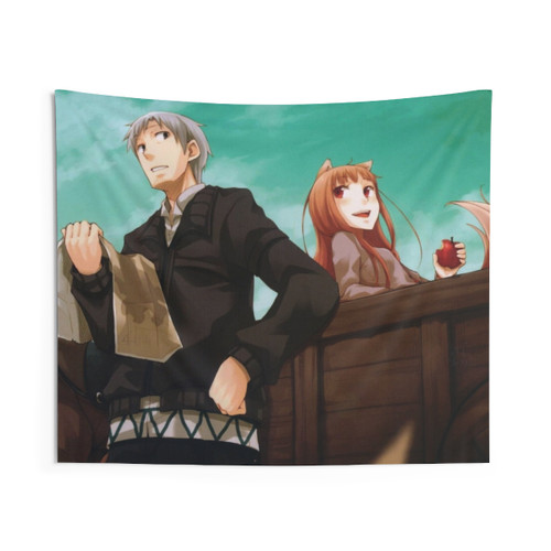 Spice and Wolf Holo and Lawrence Tapestry