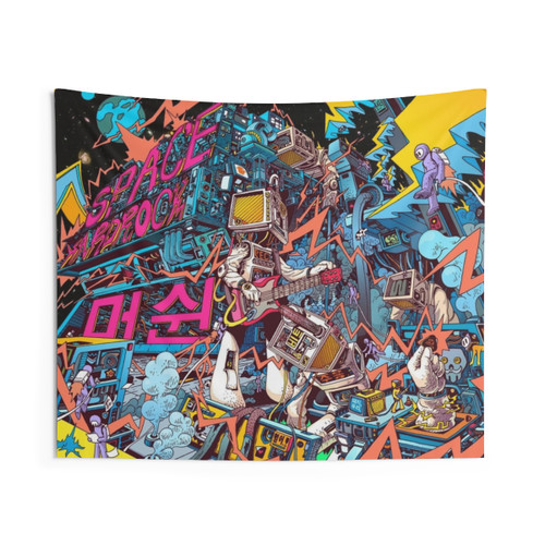 Psychedelic Space Tapestry