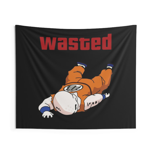 Dragonball Z Krillin Wasted GTA Tapestry