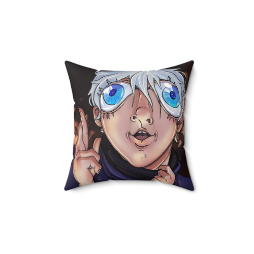 Bug Eyed Gojo Satoru Anime Pillow