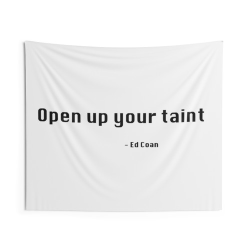 Ed Coan Powerlifting Quote Tapestry